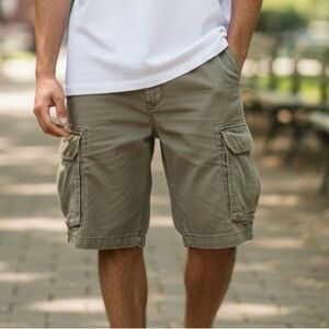 Polo Jeans Co.by Ralph Lauren Gellar‎  Cargo Military Style Shorts EUC Sz 36